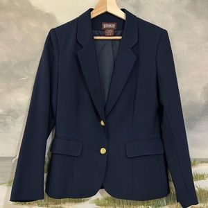 Women’s Worthington Vintage Blazer, Navy | Size 8